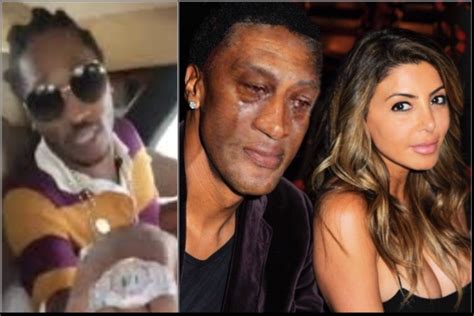 Future on If Smashed Larsa Pippen in Gucci Flip 